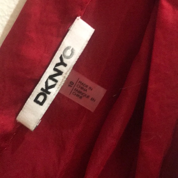 Sexy DKNY low v dress sz 10 - Picture 4 of 5